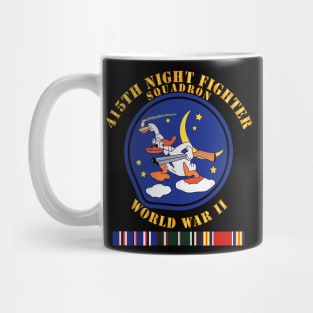 415th Night Fighter Squadron - WWII w EU SVC Mug